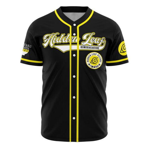 Anime Shippuden Hidden Leaf Uzumaki Naruto Baseball Jersey Anime