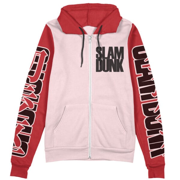 Shohoku Team Slam Dunk Streetwear Zip Hoodie Jacket