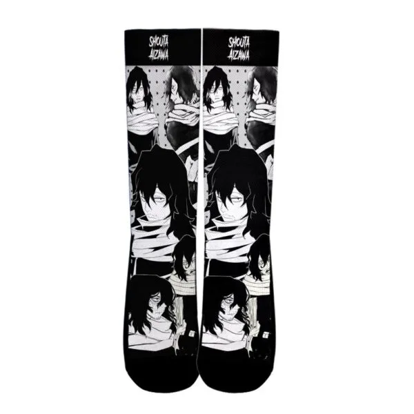 Anime Shouta Aizawa Socks My Hero Academia Anime Socks Mixed Manga
