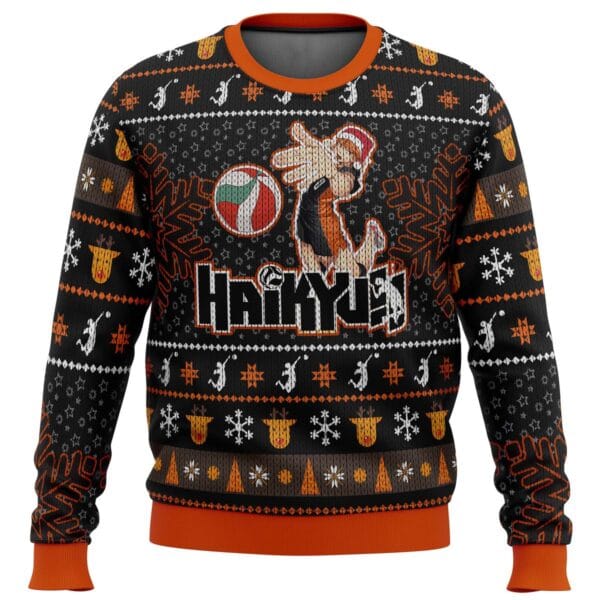 Anime Shoyo Hinata Haikyuu Ugly Christmas Sweater