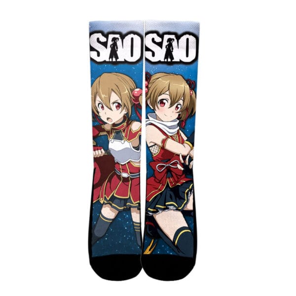 New Silica Socks Sword Art Online Custom Anime Socks