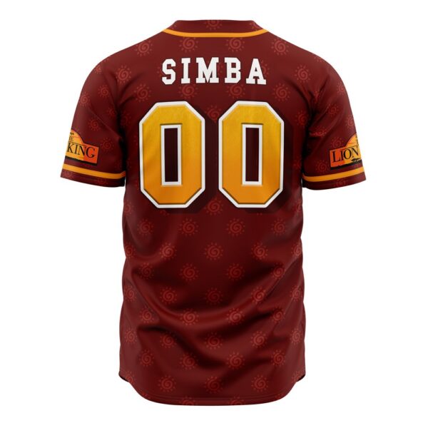 Simba Lion King V2 Disney Baseball Jersey