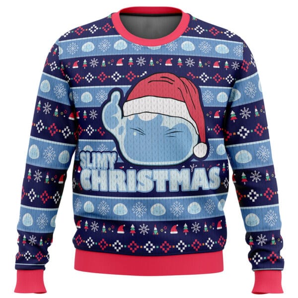 Anime Slimy Christmas That Time I Got Reincarnated As A Slime Christmas Sweater