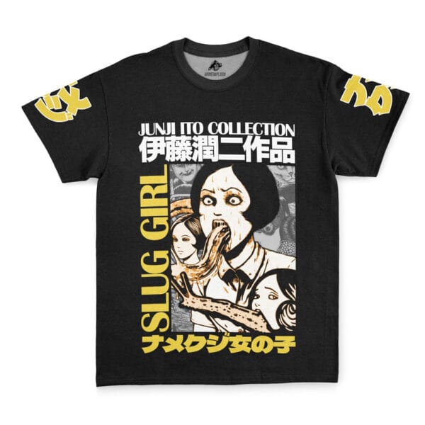 Slug Girl Junji Ito Collection Streetwear T Shirt