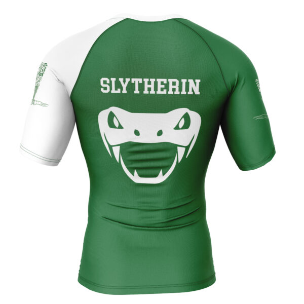 Slytherin Harry Potter V2 Short Sleeve Rash Guard Compression Shirt