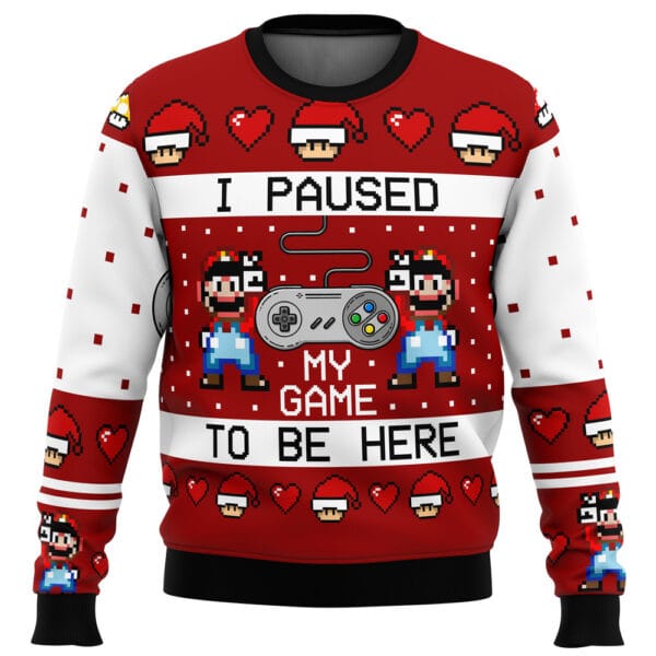 Snes Ugly Christmas Sweater