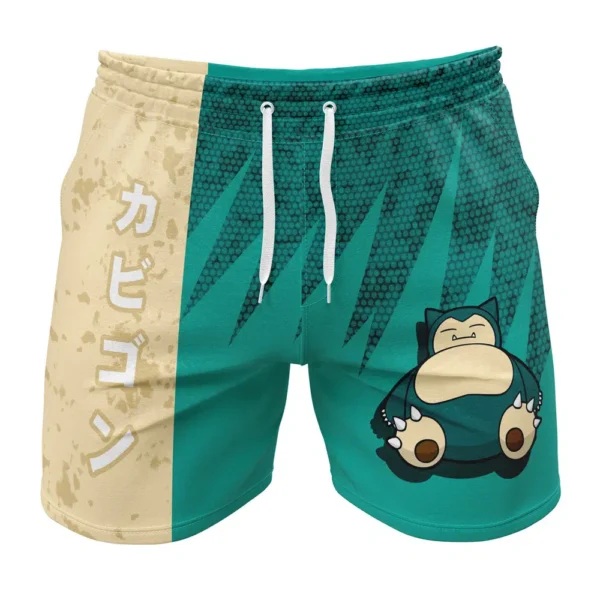 Snorlax Classic Pokemon Gym Shorts