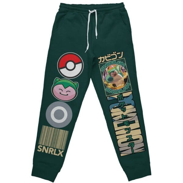 Snorlax Pokemon Streetwear Sweatpants