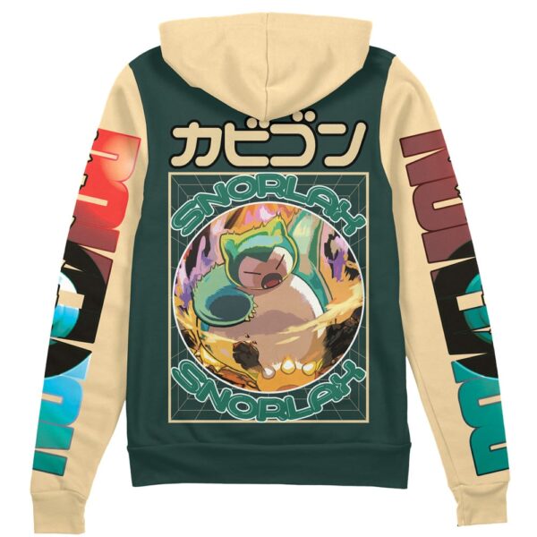 Snorlax Pokemon Streetwear Zip Hoodie Jacket