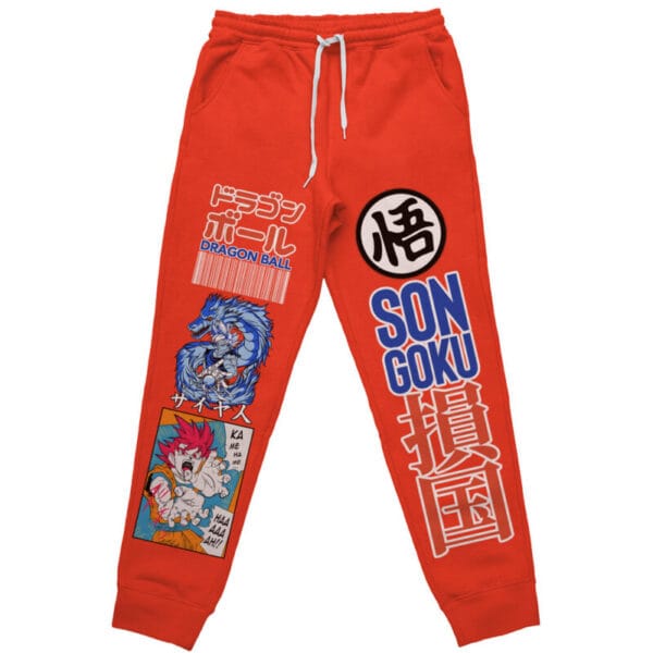 Son Goku Dragon Ball Super Streetwear Sweatpants