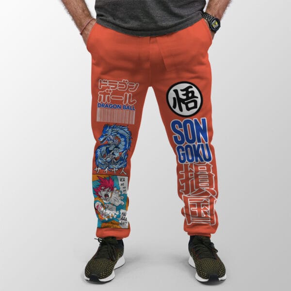 Son Goku Dragon Ball Super Streetwear Sweatpants