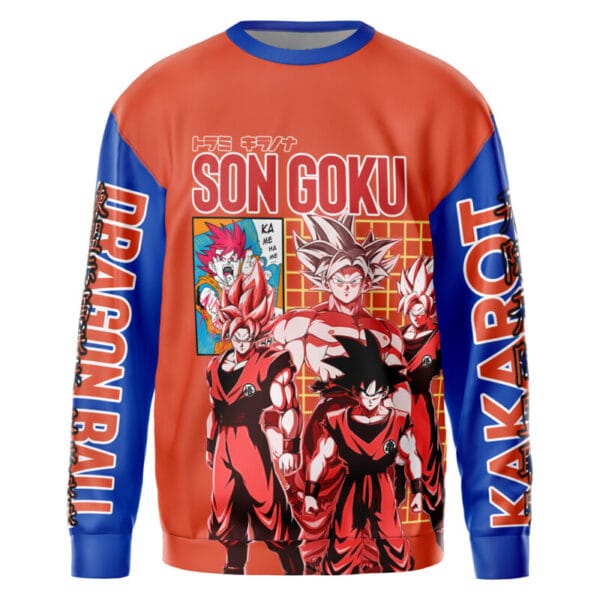 Son Goku Dragon Ball Super Streetwear Sweatshirt