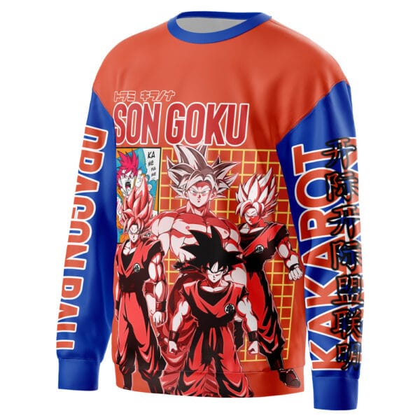 Son Goku Dragon Ball Super Streetwear Sweatshirt