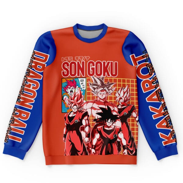 Son Goku Dragon Ball Super Streetwear Sweatshirt