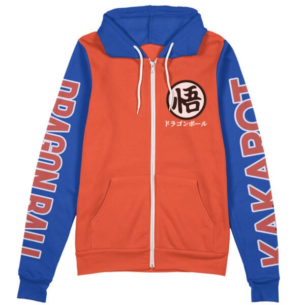 Son Goku Dragon Ball Super Streetwear Zip Hoodie Jacket