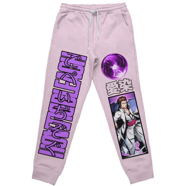 Anime Sosuke Aizen Bleach Streetwear Sweatpants Anime