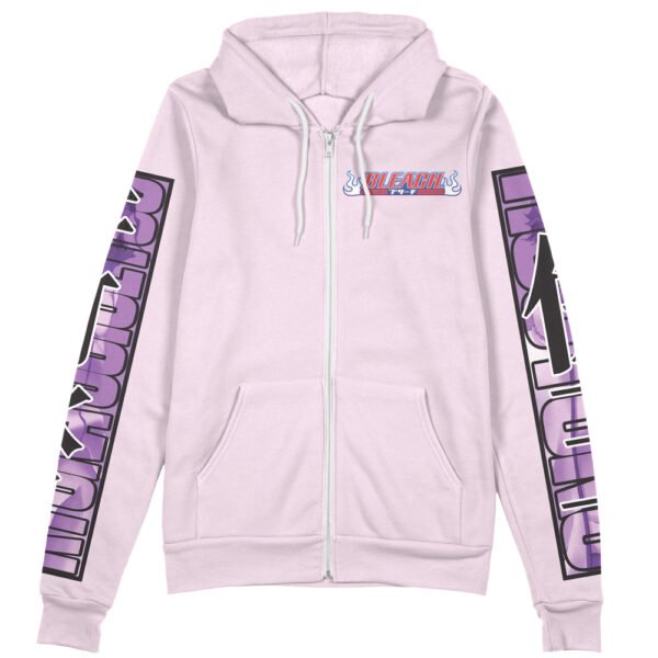 Anime Sosuke Aizen Bleach Streetwear Zip Hoodie Jacket Anime