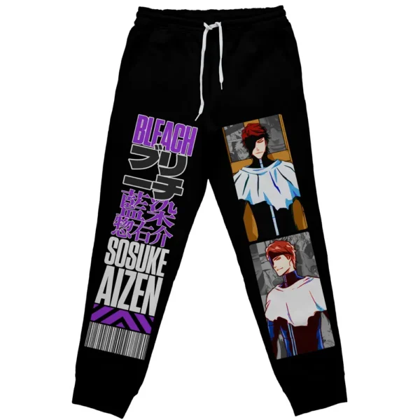 Anime Sosuke Aizen Tybwa Bleach Streetwear Sweatpants