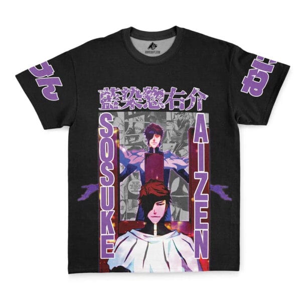 Anime Sosuke Aizen Tybwa Bleach Streetwear T Shirt