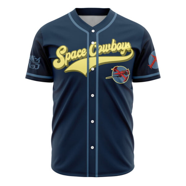 Anime Space Cowboys Cowboy Bebop Baseball Jersey