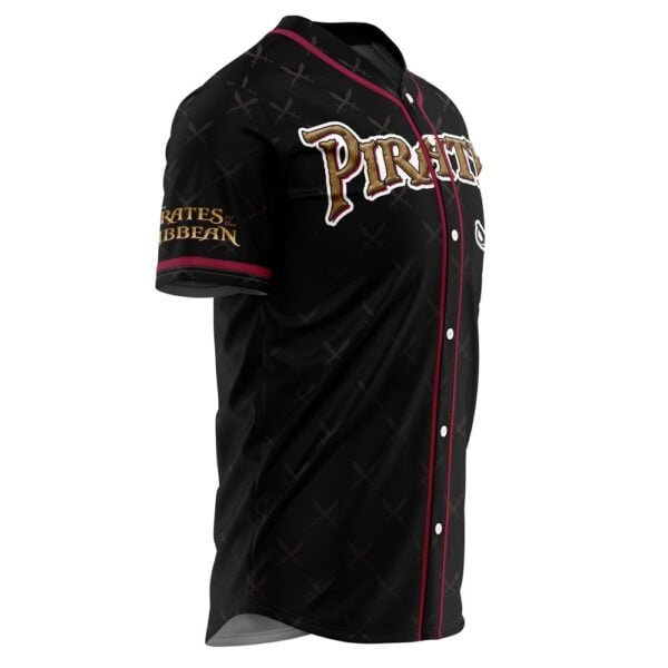 Sparrow Pirates Of The Caribbean V2 Disney Baseball Jersey