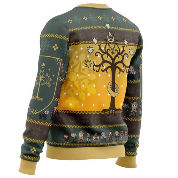 Spend Christmas In Fellowship The Lord Of The Rings Ugly Christmas Sweater