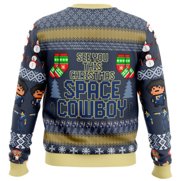 Anime Spike Spiegel Cowboy Bebop Ugly Christmas Sweater