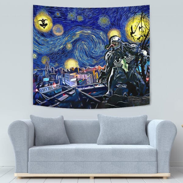 Starry Night Venom Tapestry