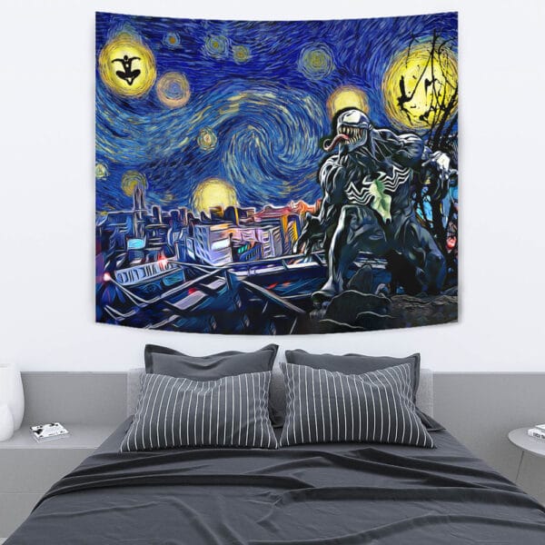 Starry Night Venom Tapestry