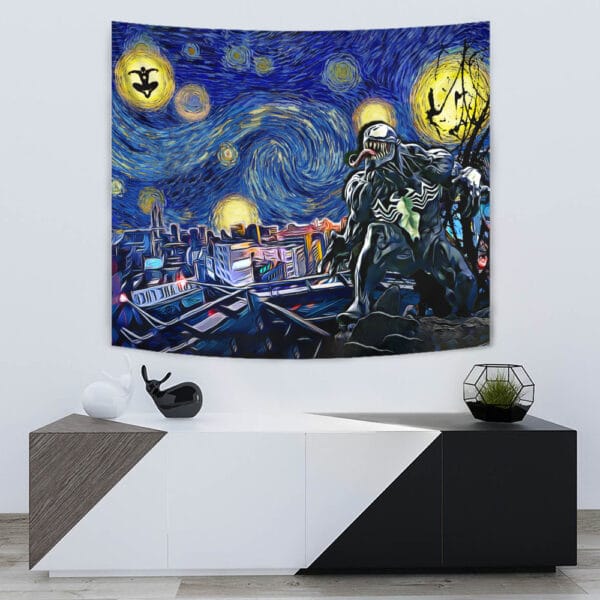 Starry Night Venom Tapestry