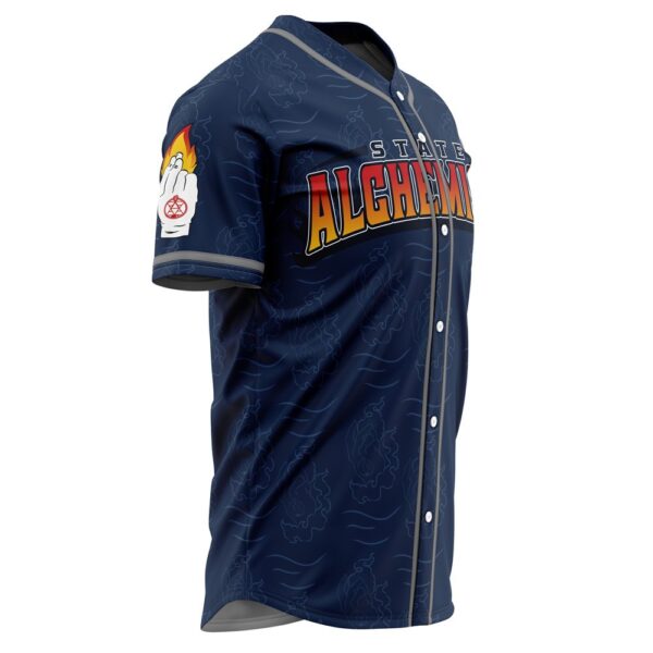 State Alchemists Mustang Fullmetal Alchemist Baseball Jersey