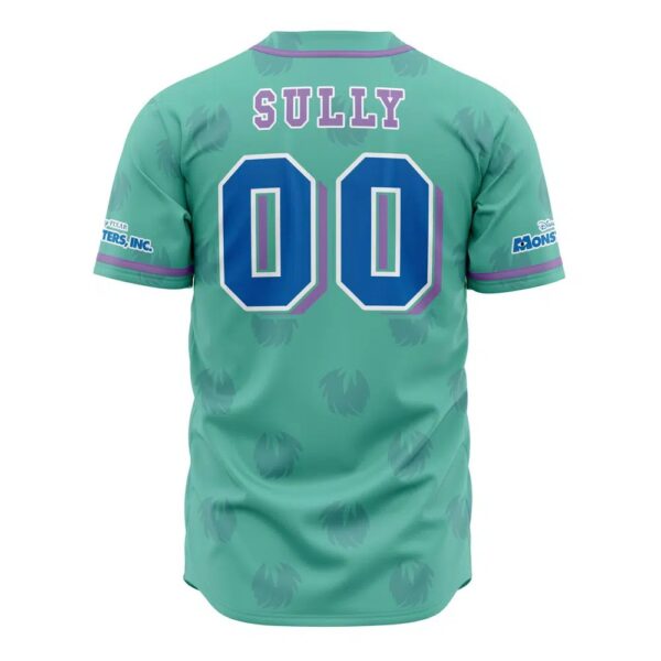 Sully Monsters Inc V2 Disney Baseball Jersey