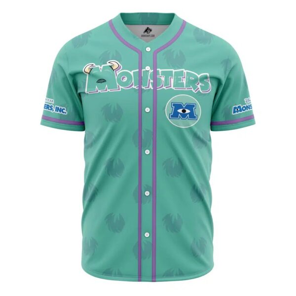 Sully Monsters Inc V2 Disney Baseball Jersey