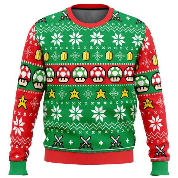 Super Mario Ugly Christmas Sweater