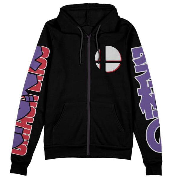 Super Smash Bros Streetwear Zip Hoodie Jacket