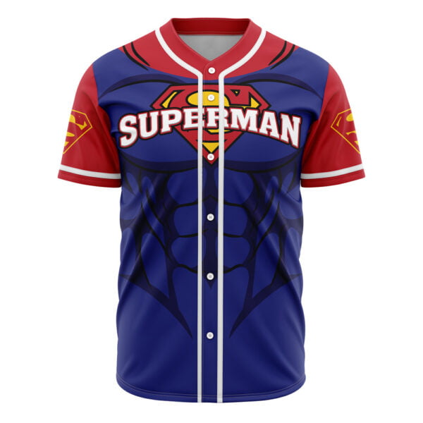 Superman Dc Comics Baseball Jersey