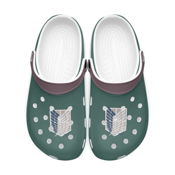 Anime Survey Corps Attack On Titan Custom Clogs