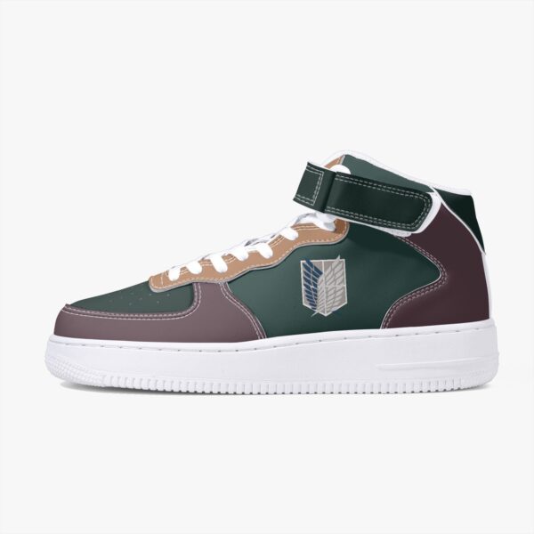 Anime Survey Corps Attack On Titan Force 1 High Shoes