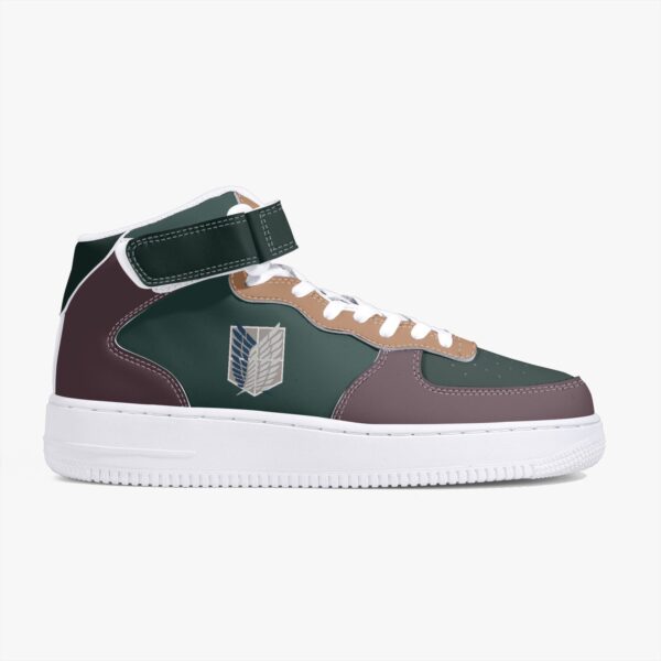 Anime Survey Corps Attack On Titan Force 1 High Shoes