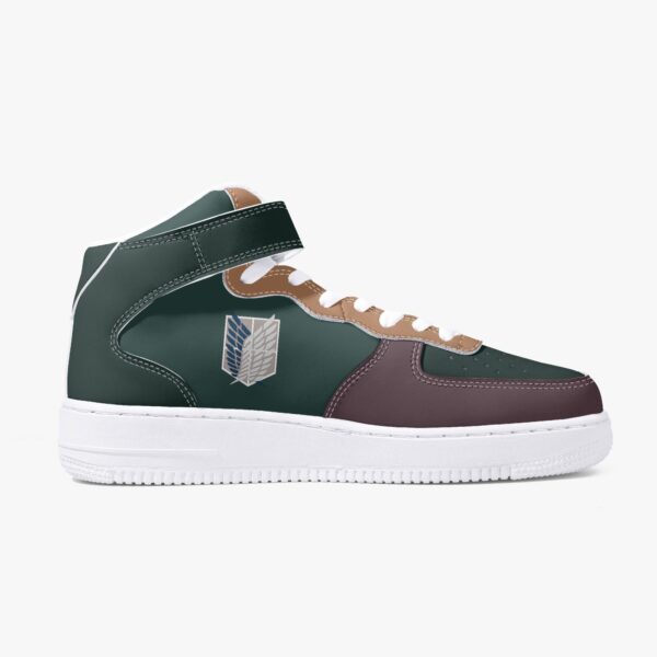 Anime Survey Corps Attack On Titan Force 1 High Shoes