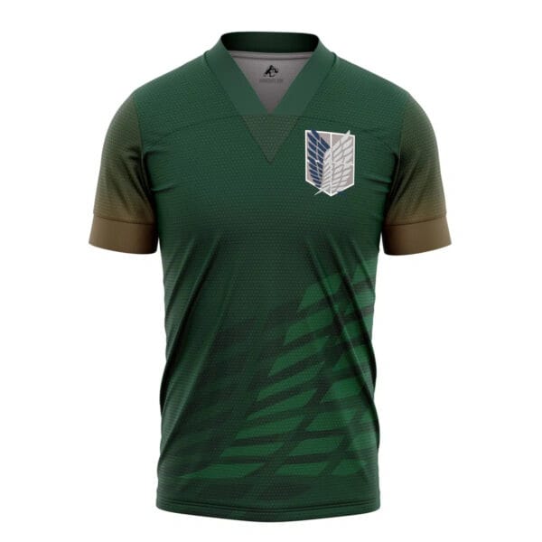 Survey Corps Attack On Titan Soccer Jersey