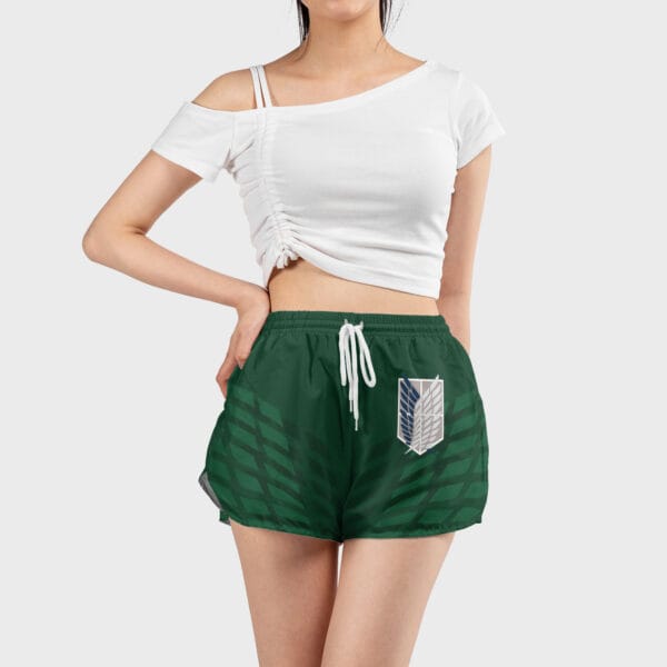 Survey Corps Attack On Titan Womens Board Shorts