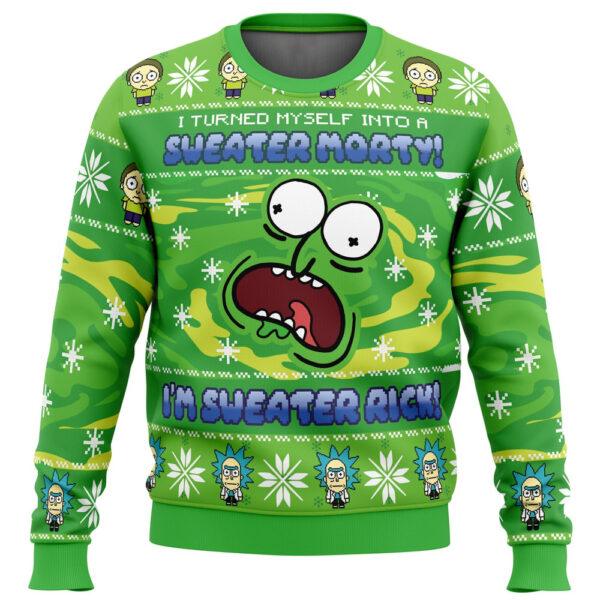 Sweater Rick Rick And Morty Ugly Christmas Sweater