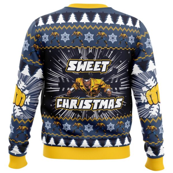 Sweet Christmas Luke Cage Marvel Ugly Christmas Sweater