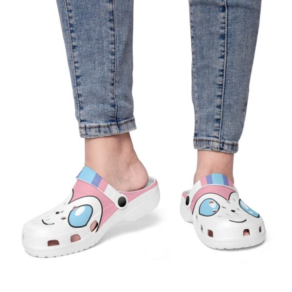 Sylveon Pokemon Custom Clogs