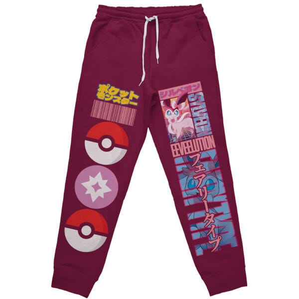 Sylveon Pokemon Streetwear Sweatpants