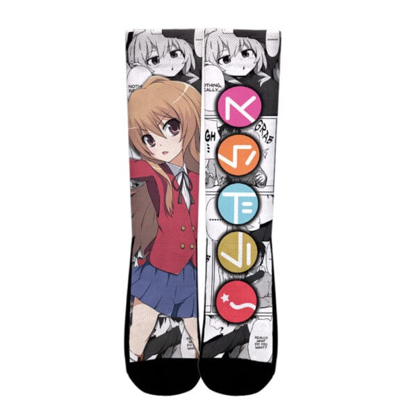 Taiga Aisaka Socks Toradora Custom Anime Socks Mix Manga