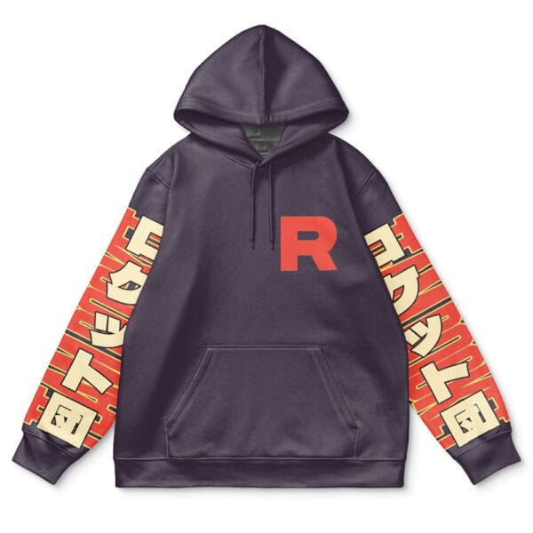 Team Rocket Pokemon Streetwear Hoodie