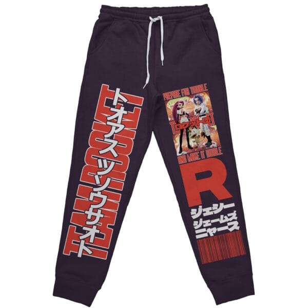 Team Rocket Pokemon Streetwear Sweatpants