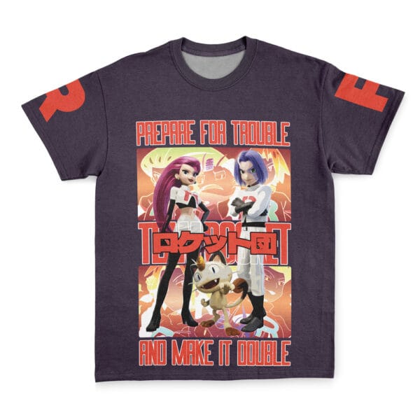 Team Rocket Pokemon Streetwear T Shirt